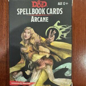Dungeon & Dragons Spellbook Cards: Arcane NWT